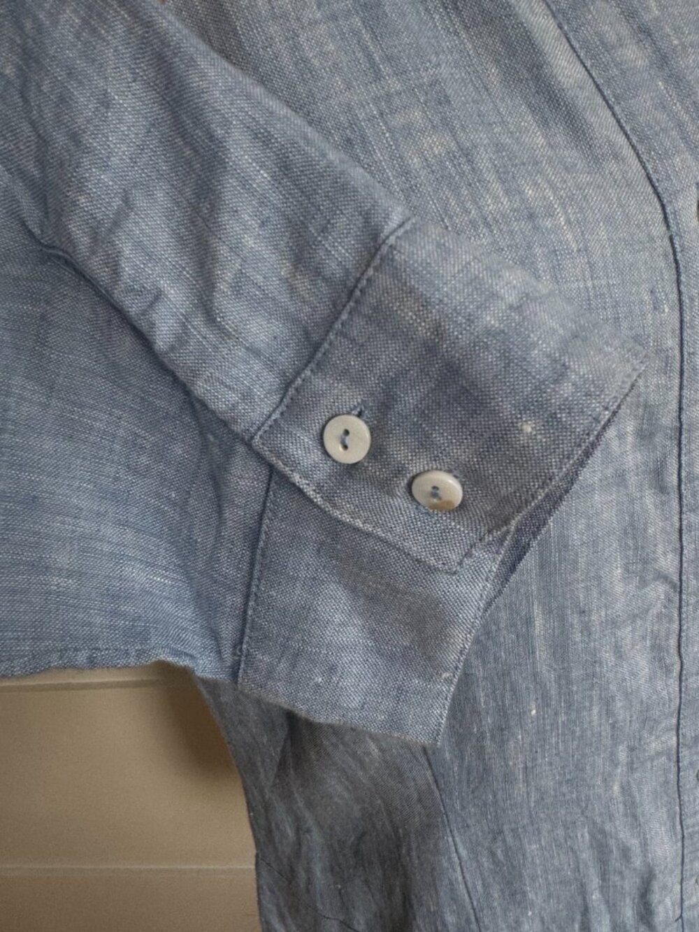 Lilibleu 100% linen dress - size S - Picture 6 of 9